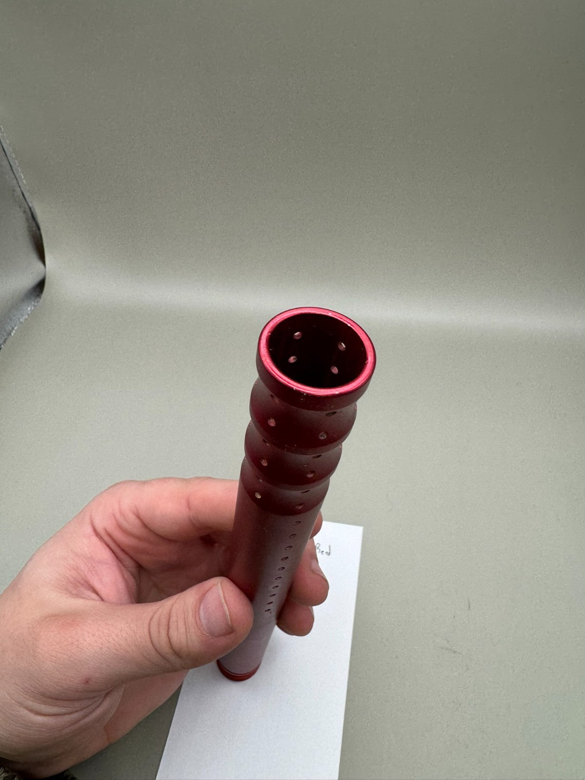 Custom Products Barrel Tip-Satin Red 14 inch