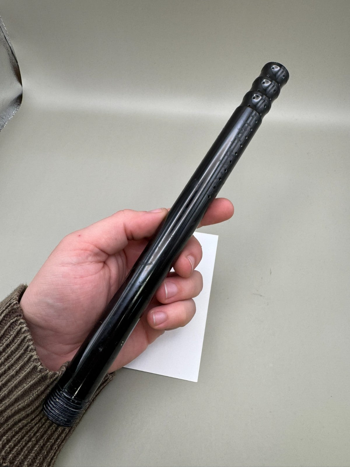 Custom Products Barrel Tip-Gloss Black 16 inch