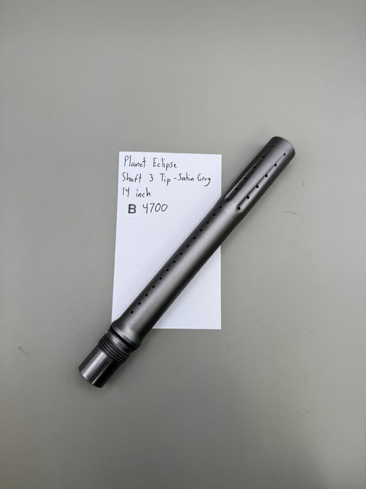 Planet Eclipse Shaft 3 Tip-Satin Grey 14 inch