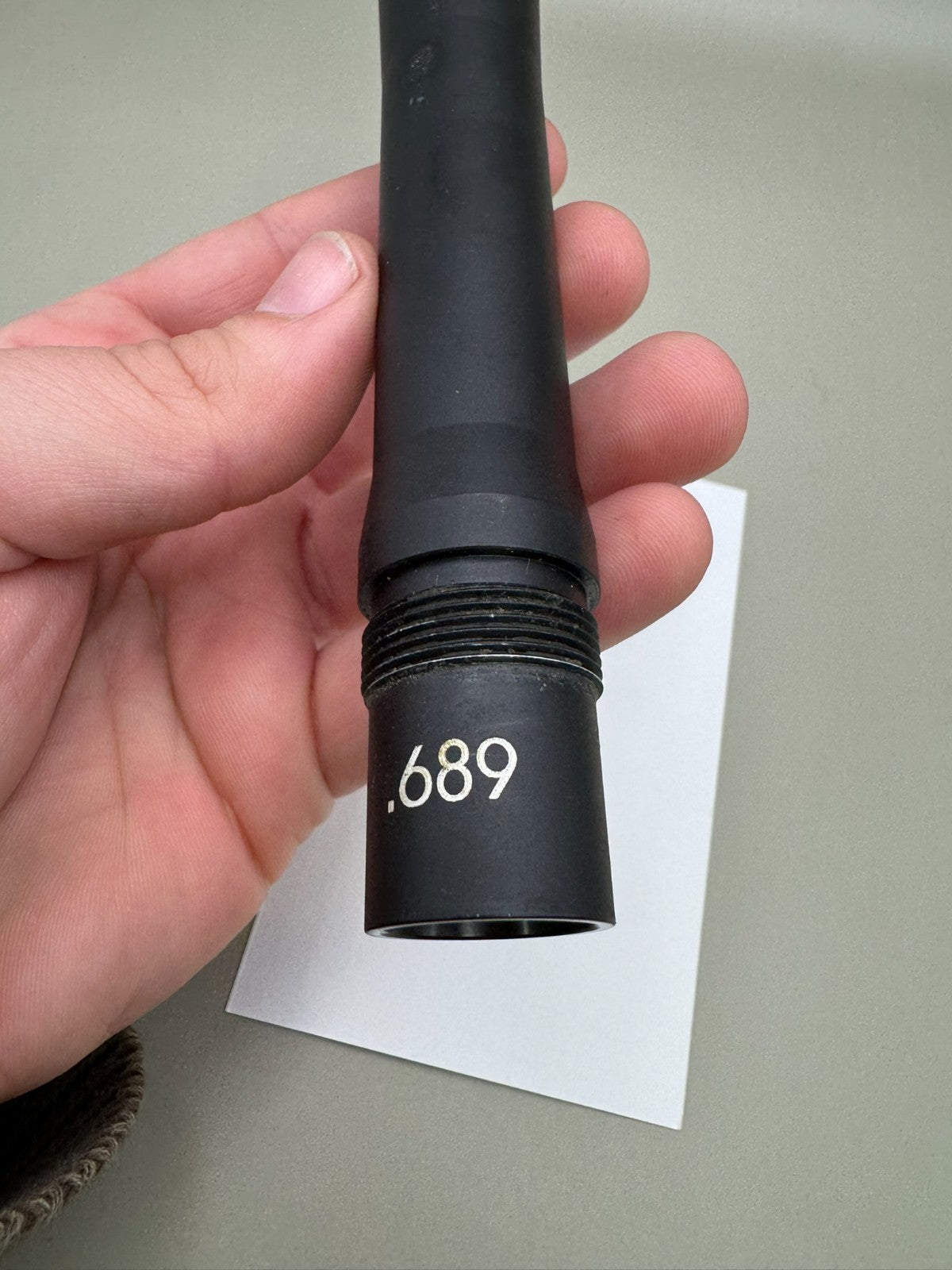 WGP Kaner Back-Satin Black 689 Bore AC Thread