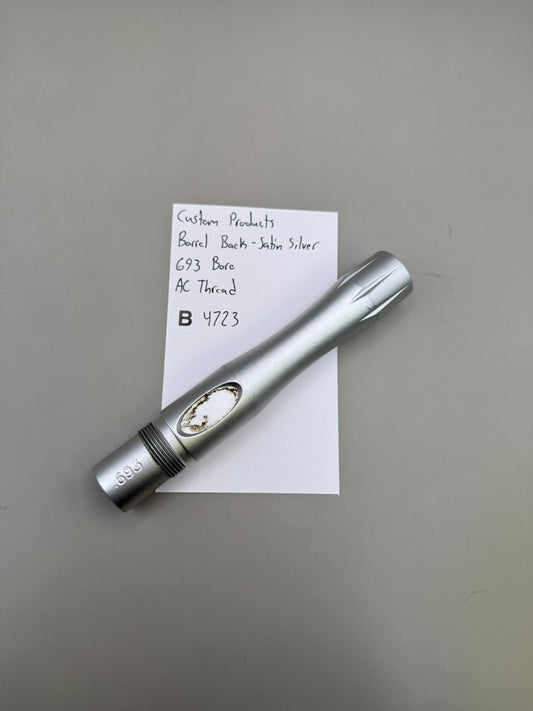 Custom Products Barrel Back-Satin Silver 693 Bore AC Thread