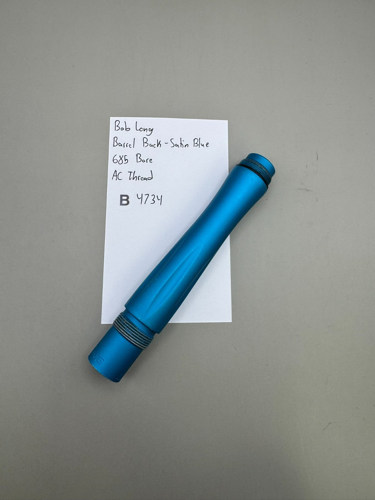 Bob Long Barrel Back-Satin Blue 685 Bore AC Thread