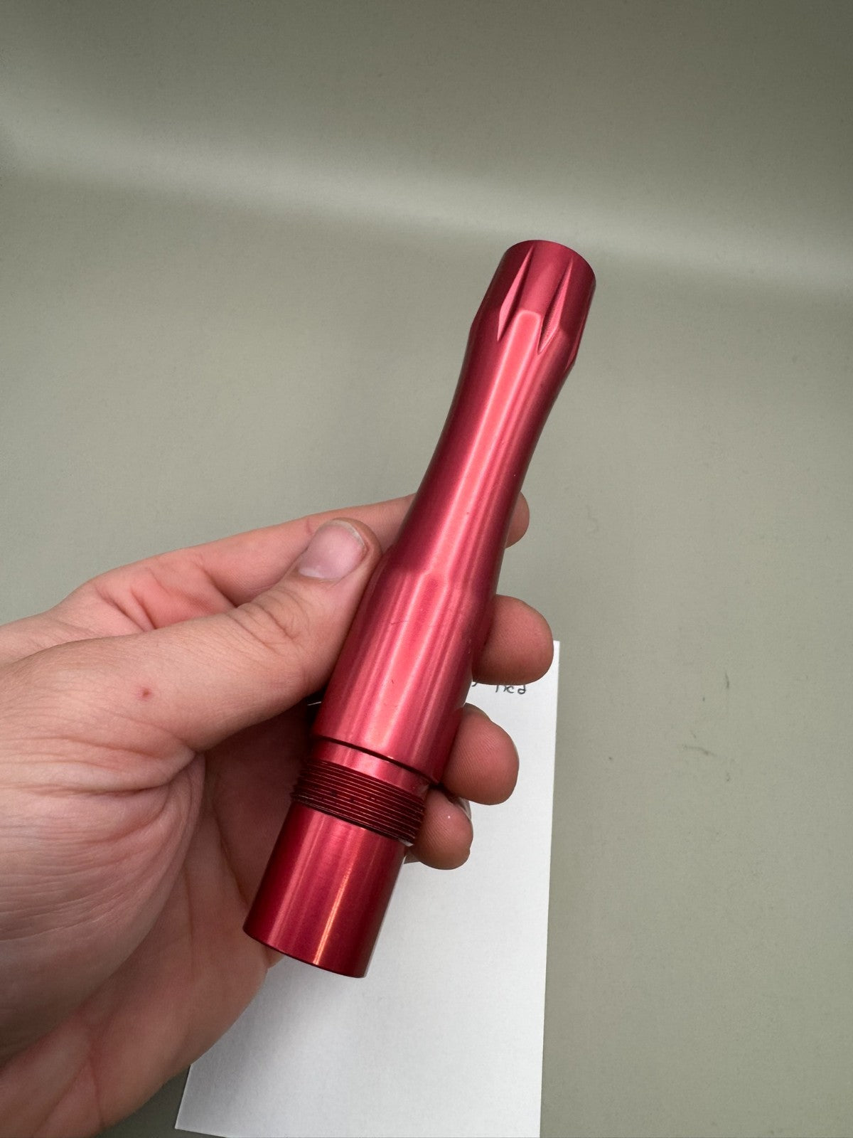 Custom Products Barrel Back-Gloss Red 693 Bore AC Thread