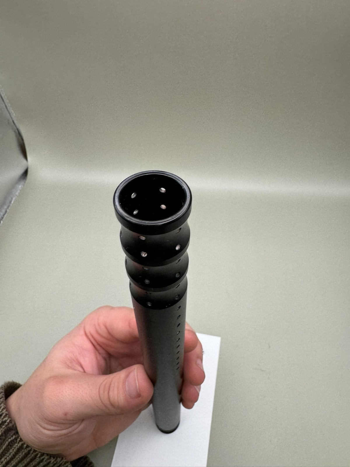 Custom Products Barrel Tip-Satin Black 16 inch