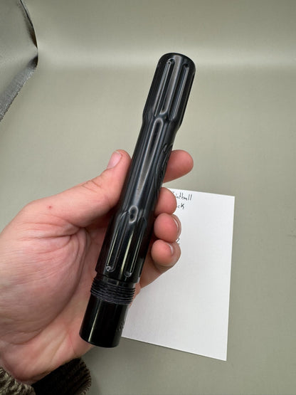 JJ Paintball Barrel Back 690 Bore AC Thread-Gloss Black