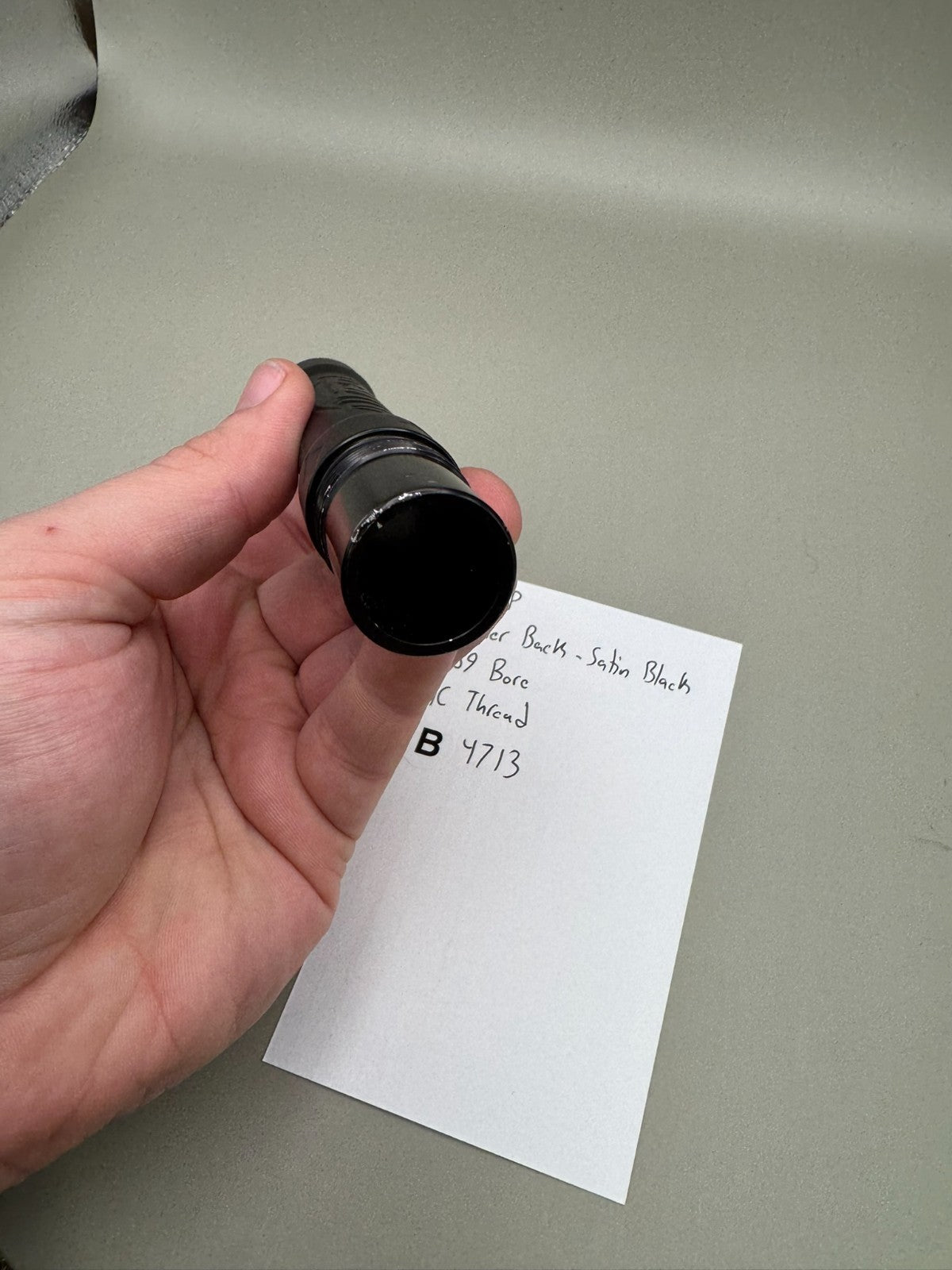 WGP Kaner Back-Satin Black 689 Bore AC Thread