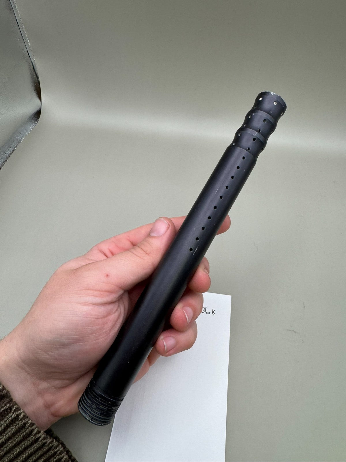 Custom Products Barrel Tip-Satin Black 14 inch