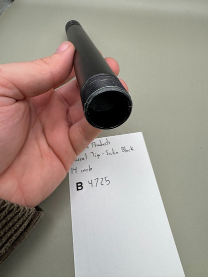 Custom Products Barrel Tip-Satin Black 14 inch