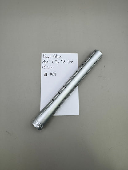 Planet Eclipse Shaft 4 Tip-Satin Silver 14 inch