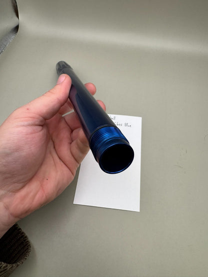 JJ Paintball Barrel Tip-Gloss Blue 16 inch