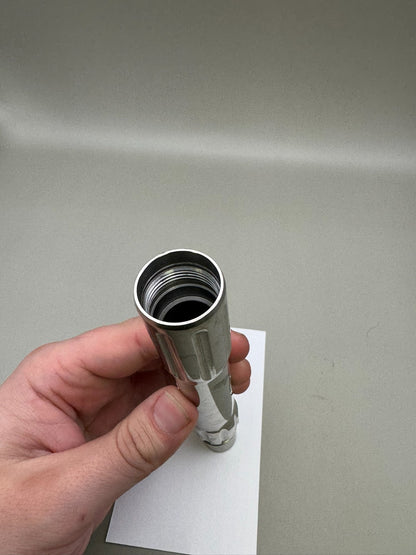 JJ Paintball Barrel Back-Stainless 690 Bore Spyder Thread-Gloss Silver