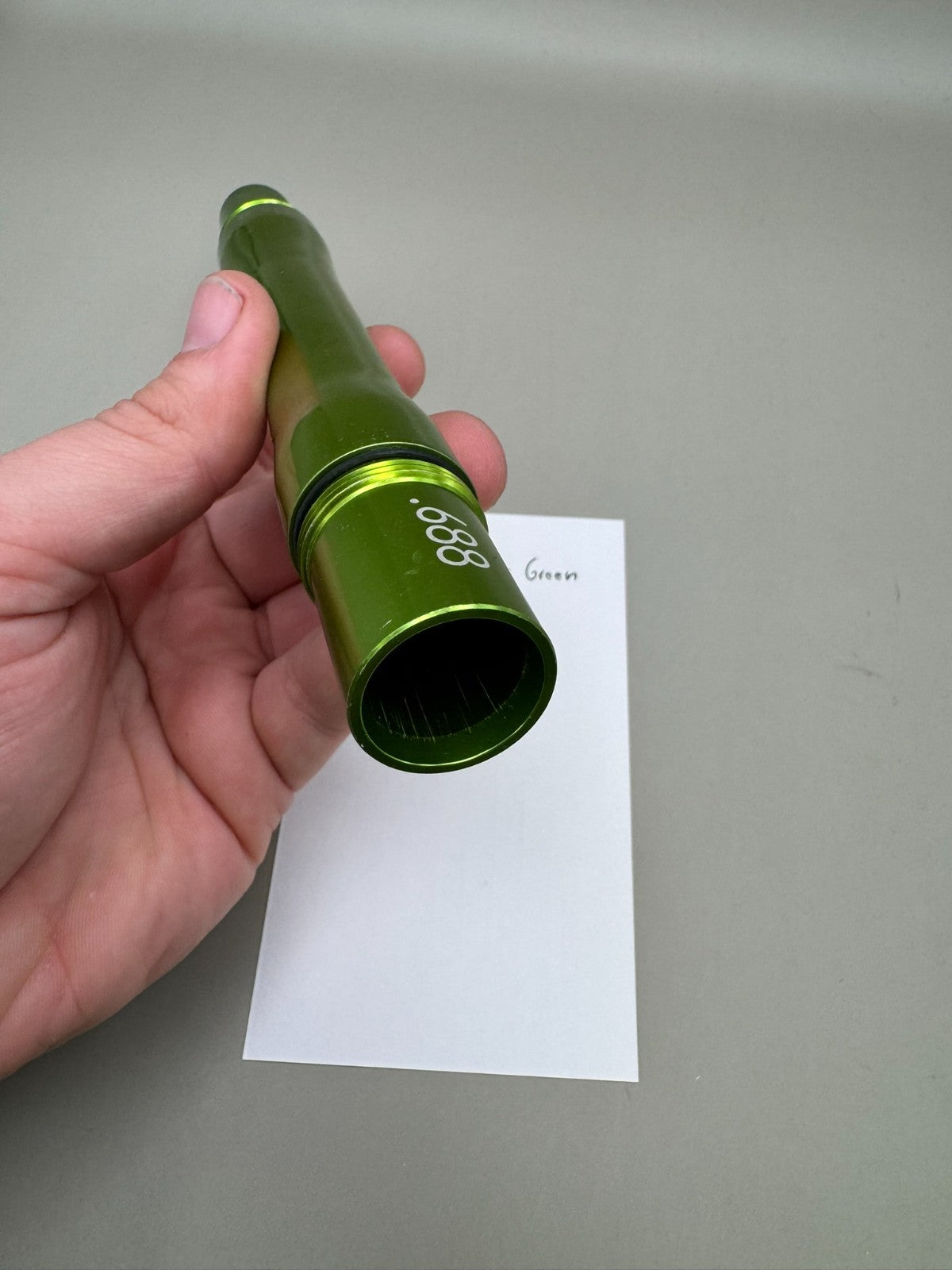 Empire PB Paintball Barrel Back-Gloss Green 688 Bore AC Thread