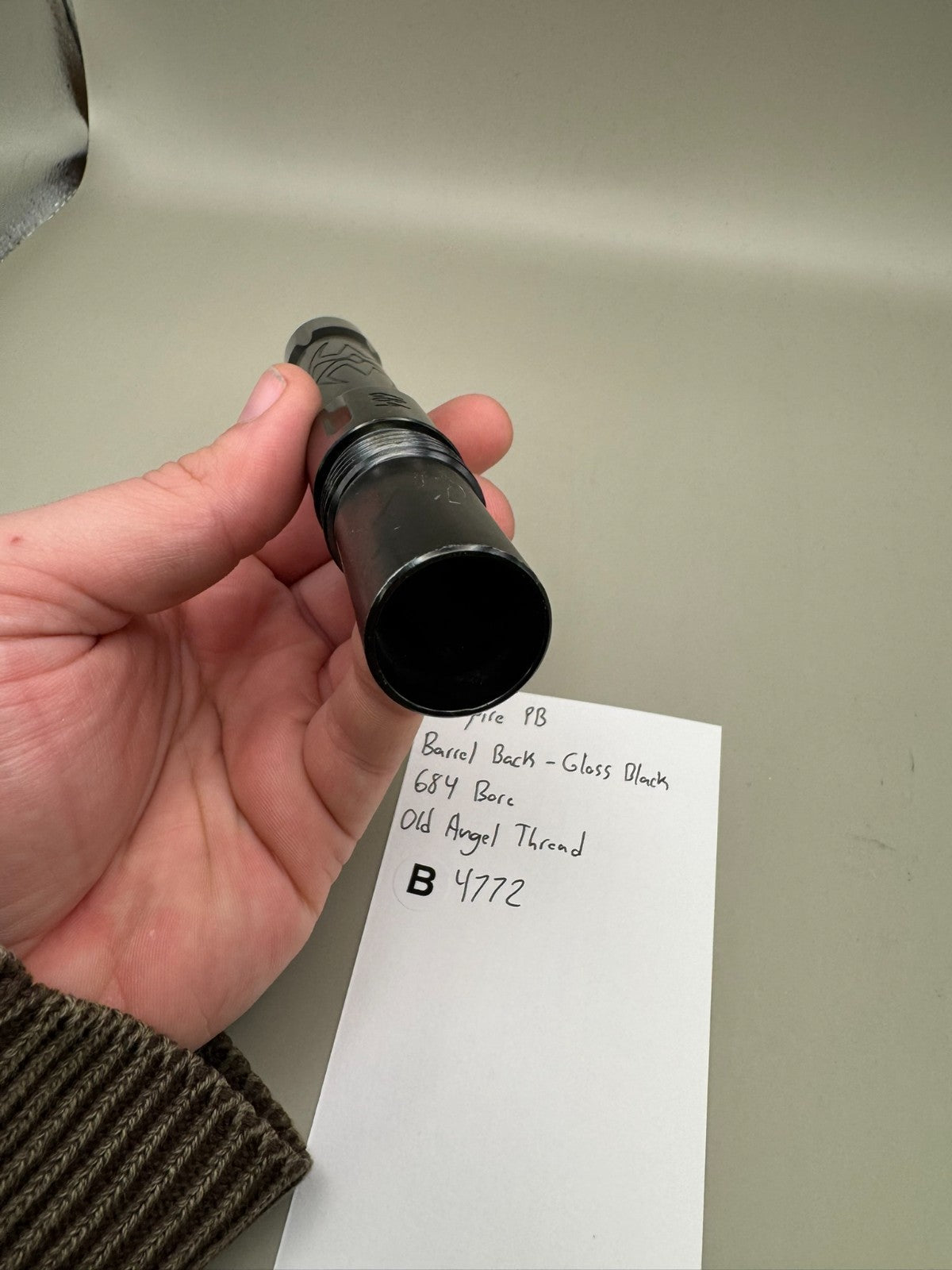 Empire PB Barrel Back-Gloss Black 684 Bore Old Angel Thread