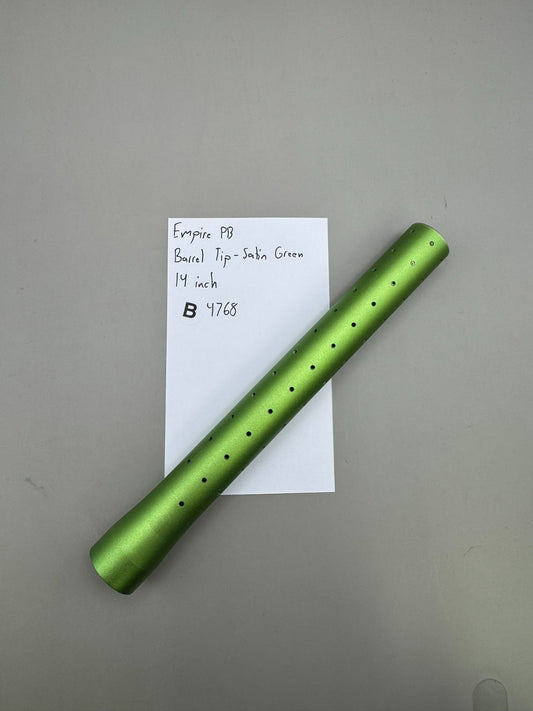 Empire PB Barrel Tip-Satin Green 14 inch