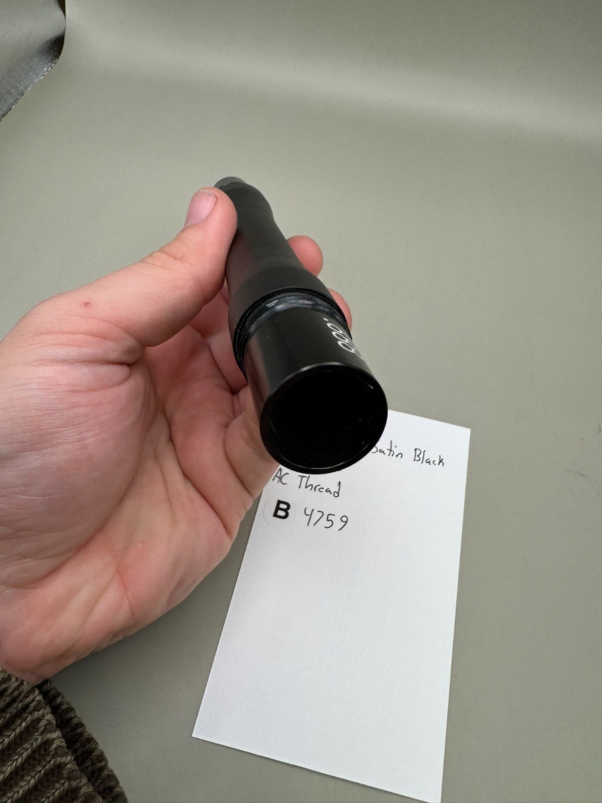 Empire PB Barrel Back-Satin Black 688 Bore AC Thread