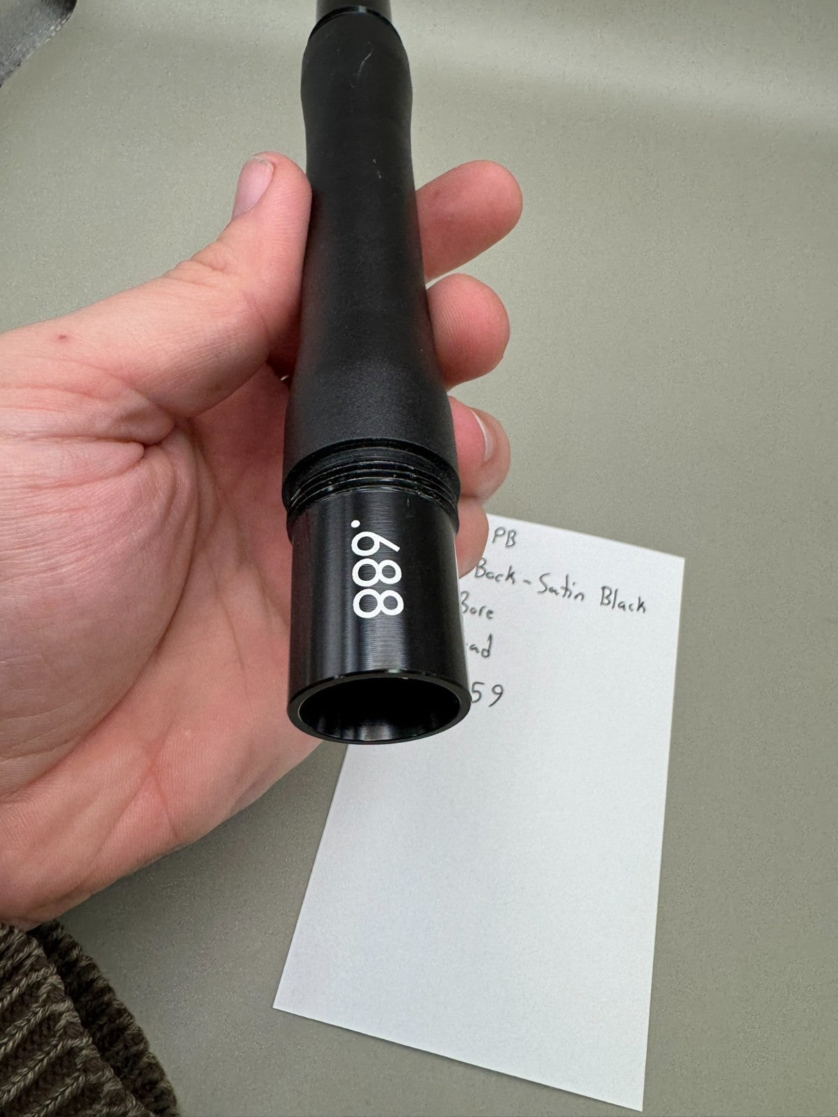 Empire PB Barrel Back-Satin Black 688 Bore AC Thread