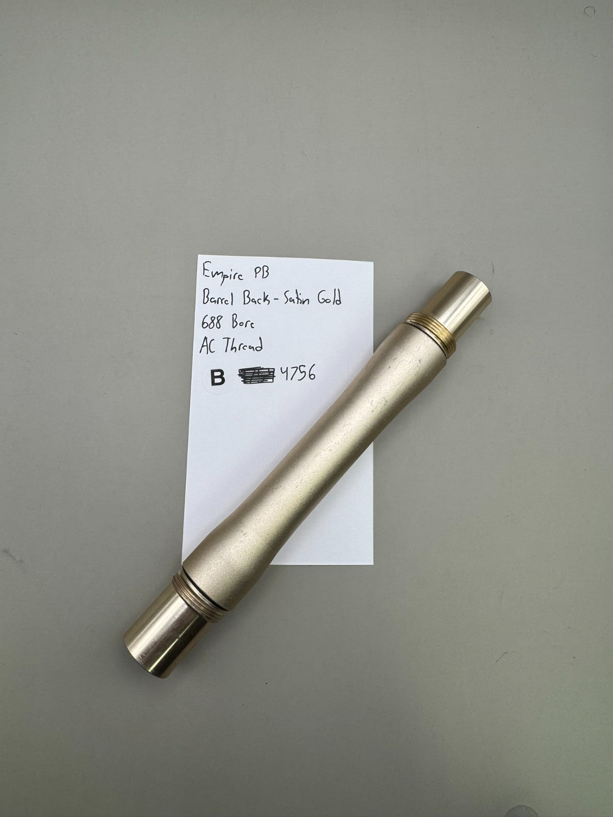 Empire PB Barrel Back-Satin Gold 688 Bore AC Thread
