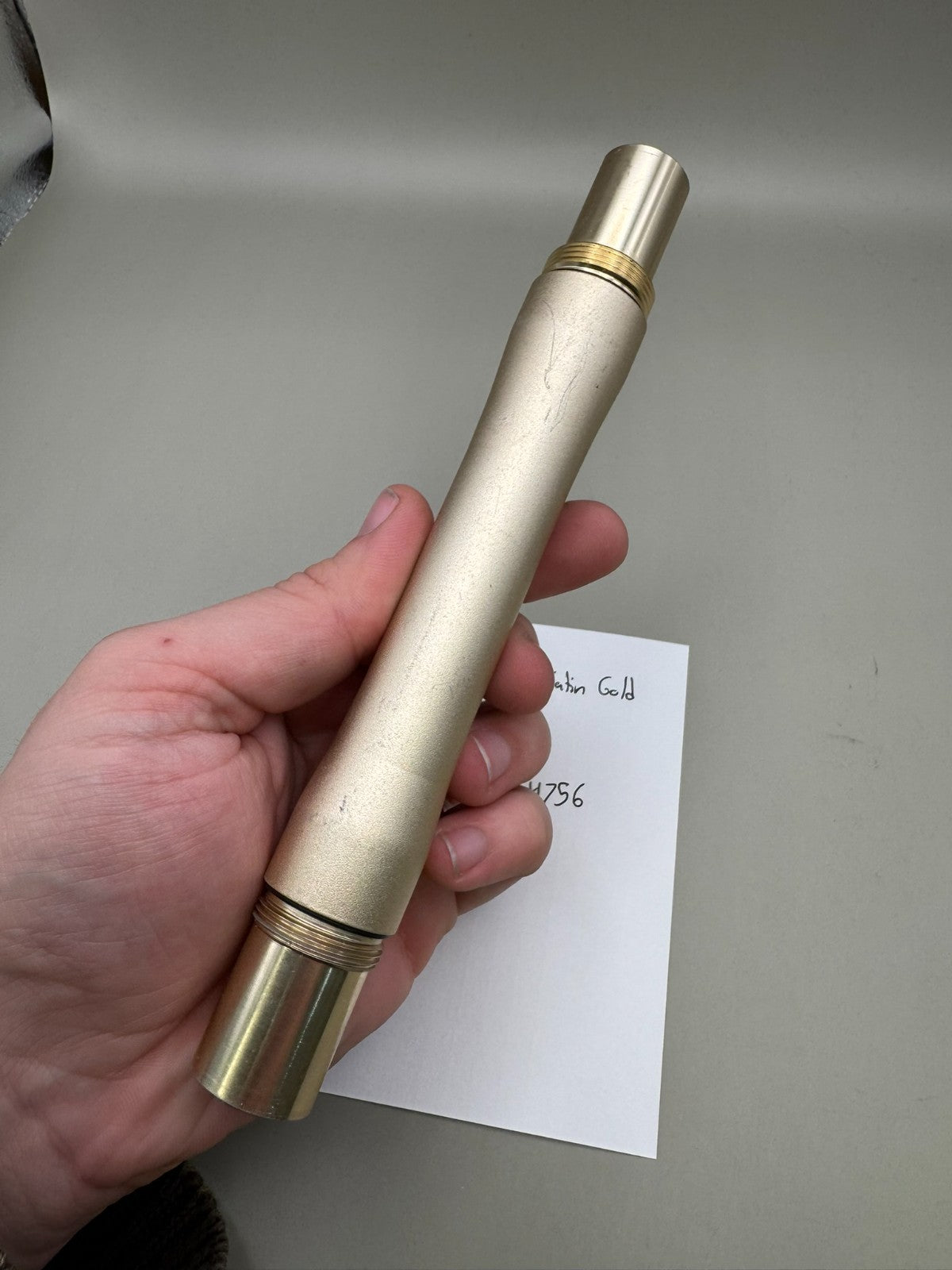 Empire PB Barrel Back-Satin Gold 688 Bore AC Thread