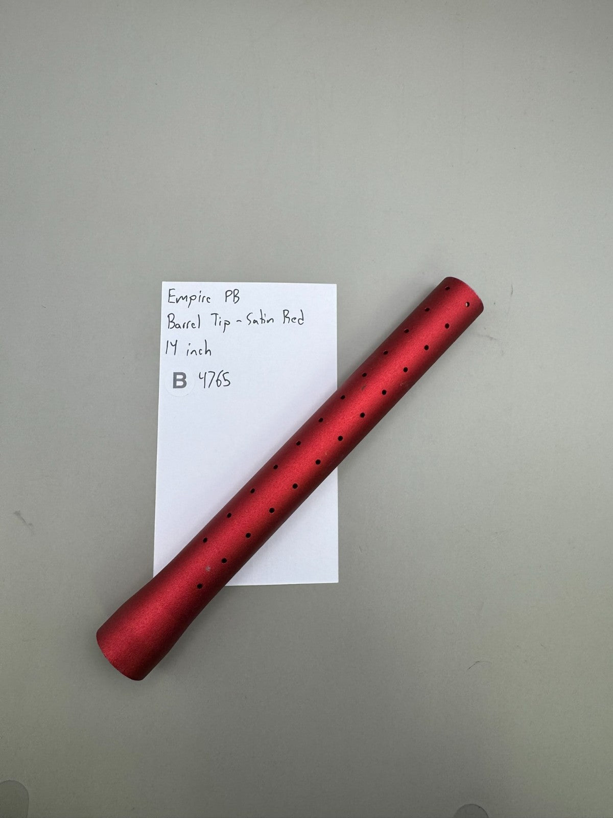 Empire PB Barrel Tip-Satin Red 14 inch