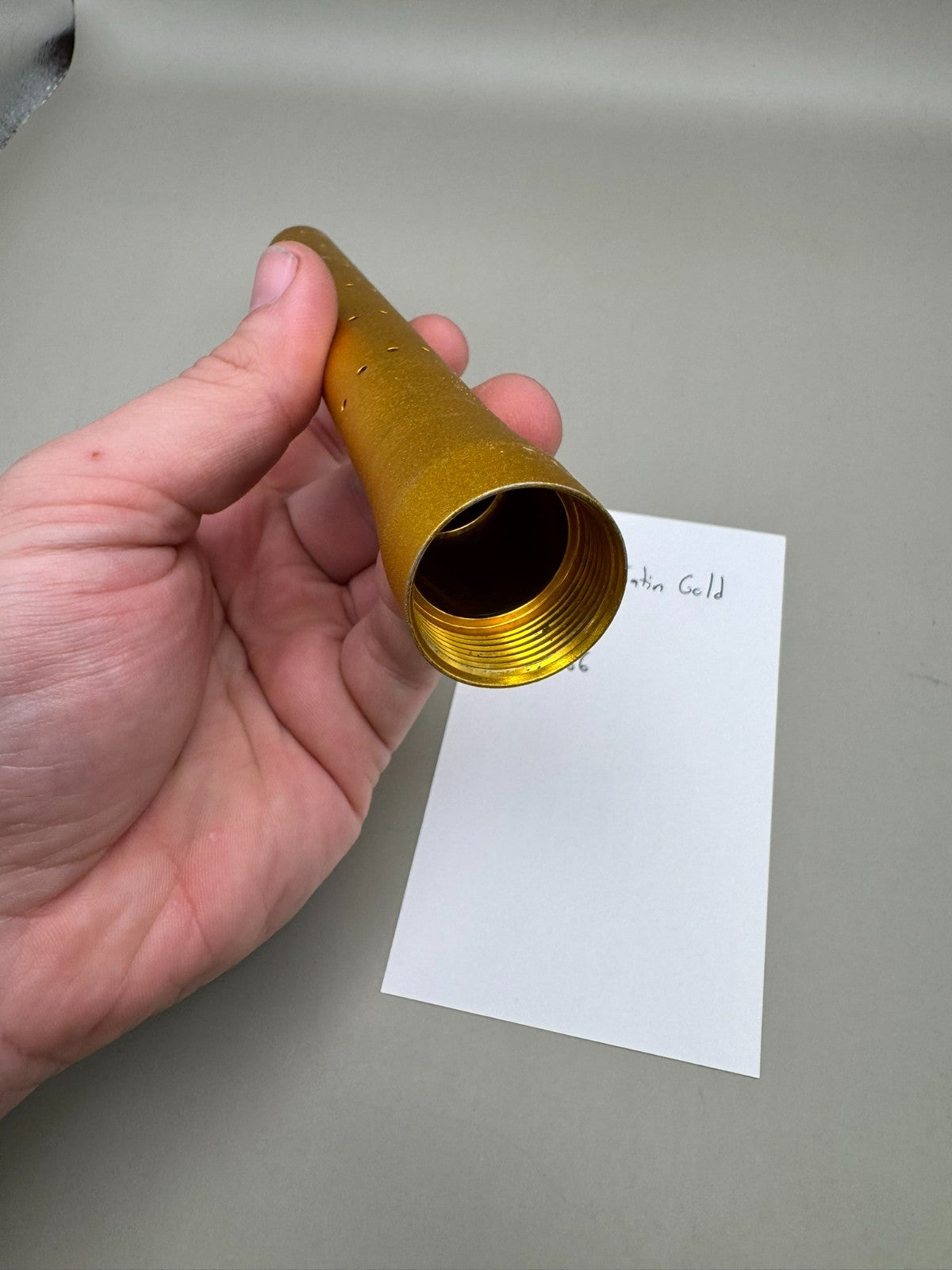 Empire PB Barrel Tip-Satin Gold 14 inch