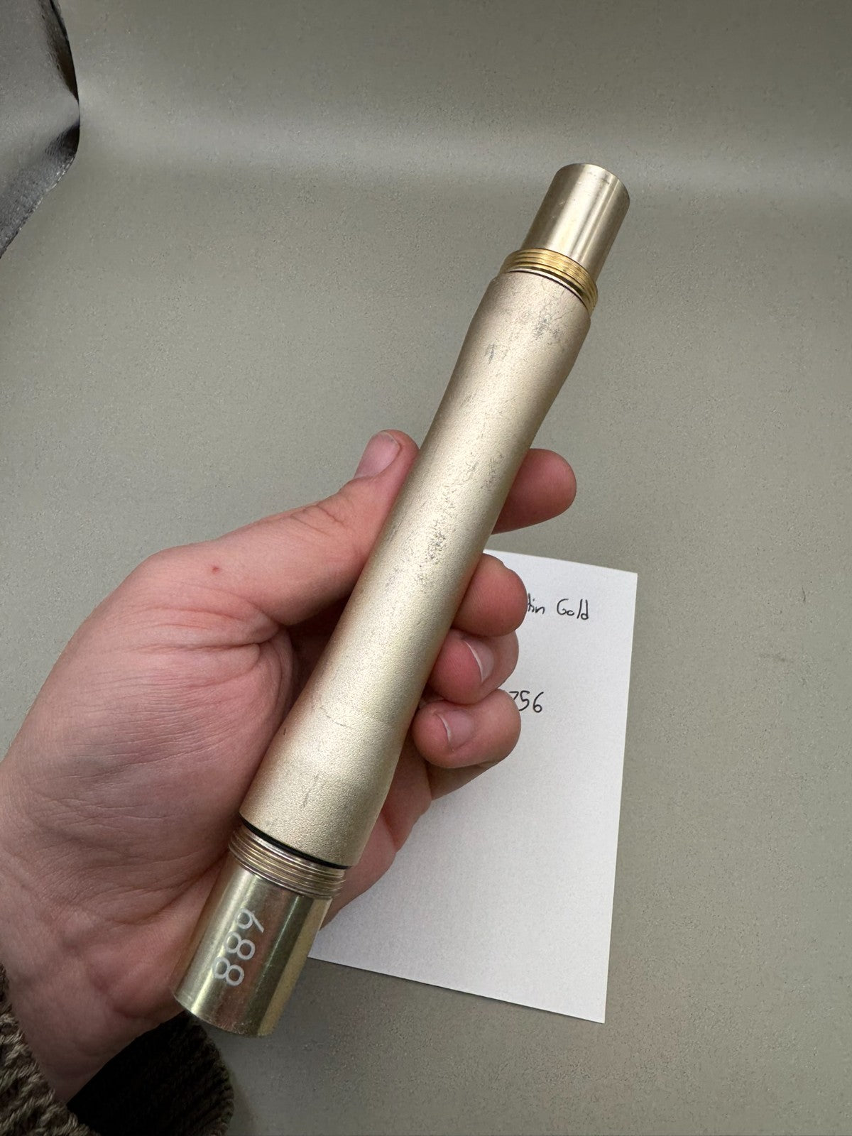 Empire PB Barrel Back-Satin Gold 688 Bore AC Thread