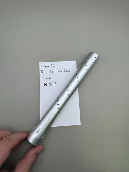 Empire PB Barrel Tip-Satin Silver 14 inch