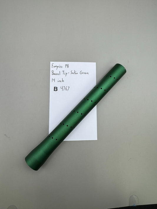 Empire PB Barrel Tip-Satin Green 14 inch