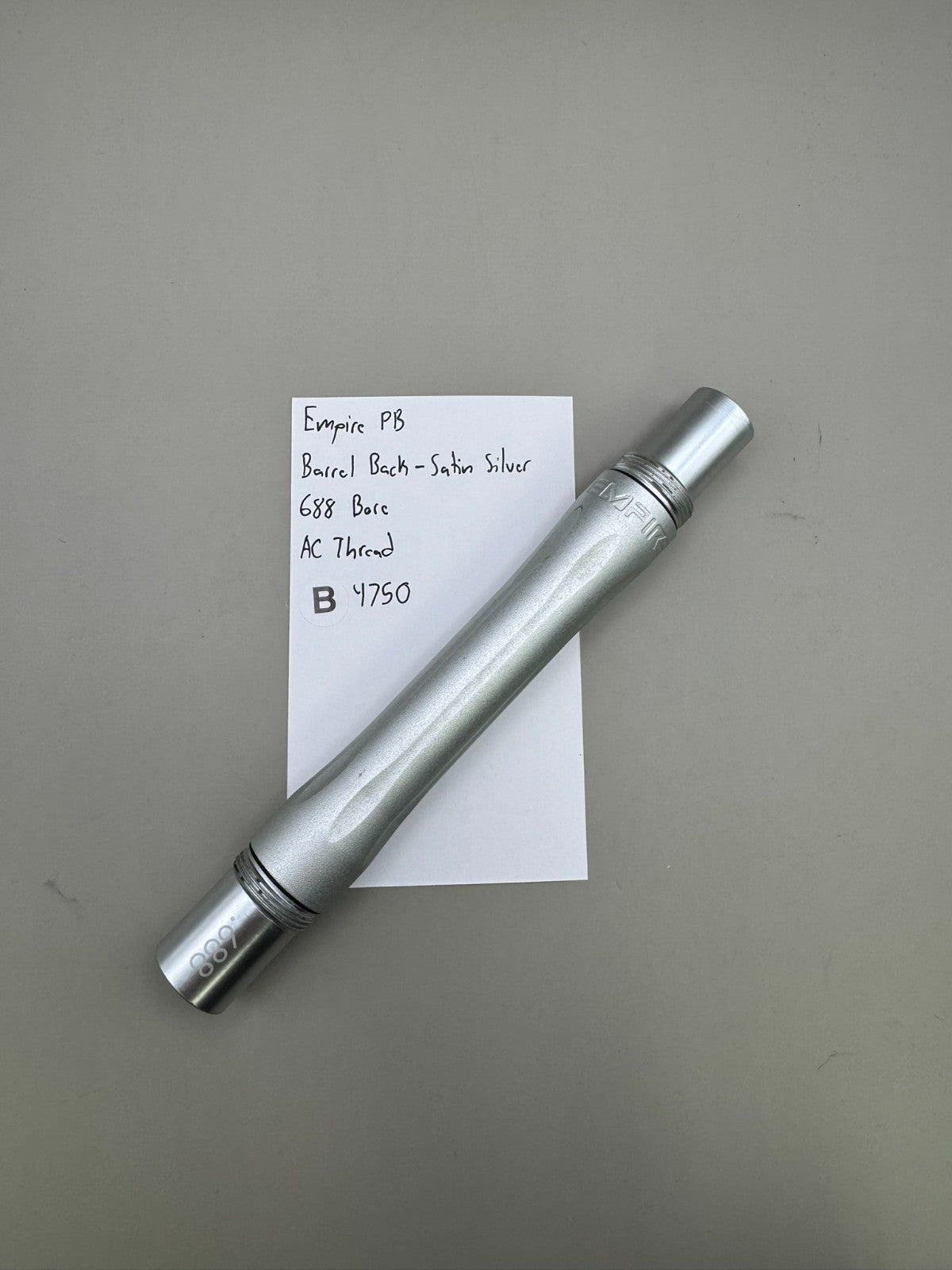 Empire PB Barrel Back-Satin Silver 688 Bore AC Thread