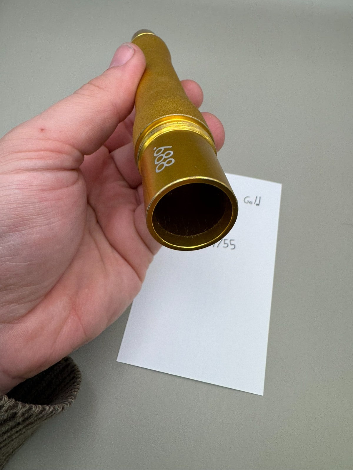 Empire PB Barrel Back-Satin Gold 688 Bore AC Thread