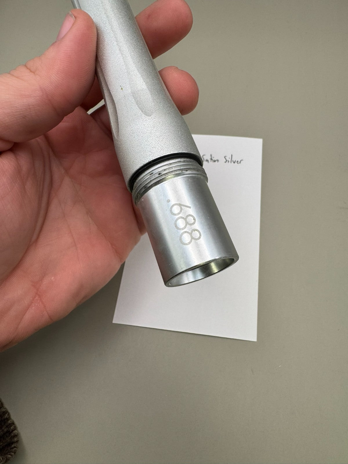 Empire PB Barrel Back-Satin Silver 688 Bore AC Thread