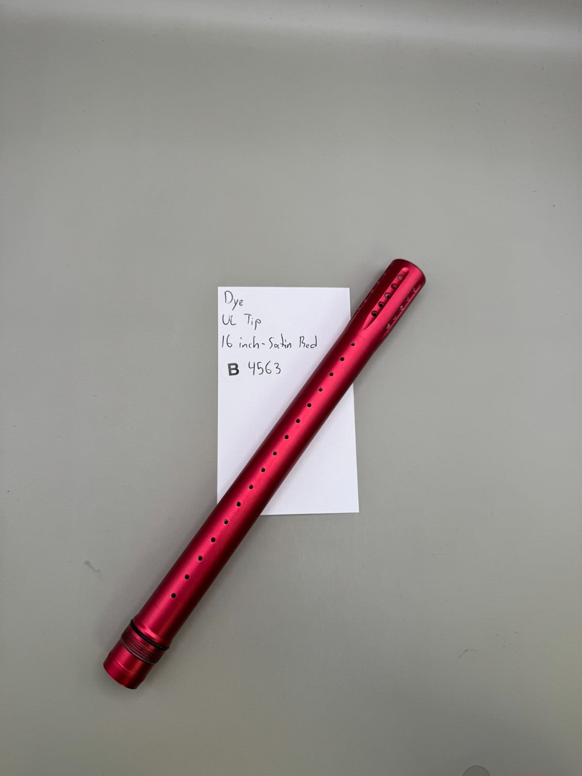 Dye UL Tip 16 inch-Satin Red