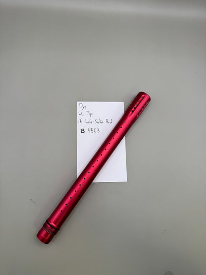 Dye UL Tip 16 inch-Satin Red