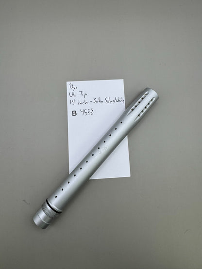 Dye UL Tip 14 inch-Satin Silver/White