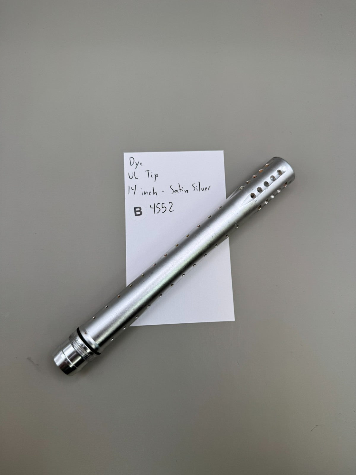 Dye UL Tip 14 inch-Satin Silver