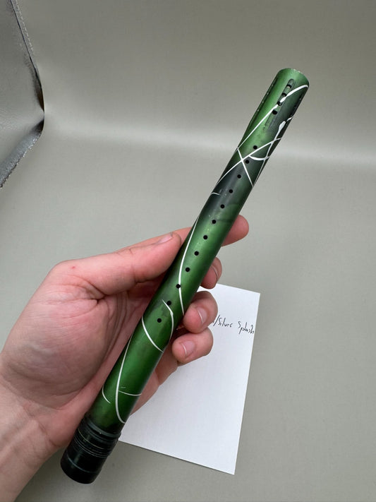 Dye UL Tip 16 inch-Green/Silver Splash