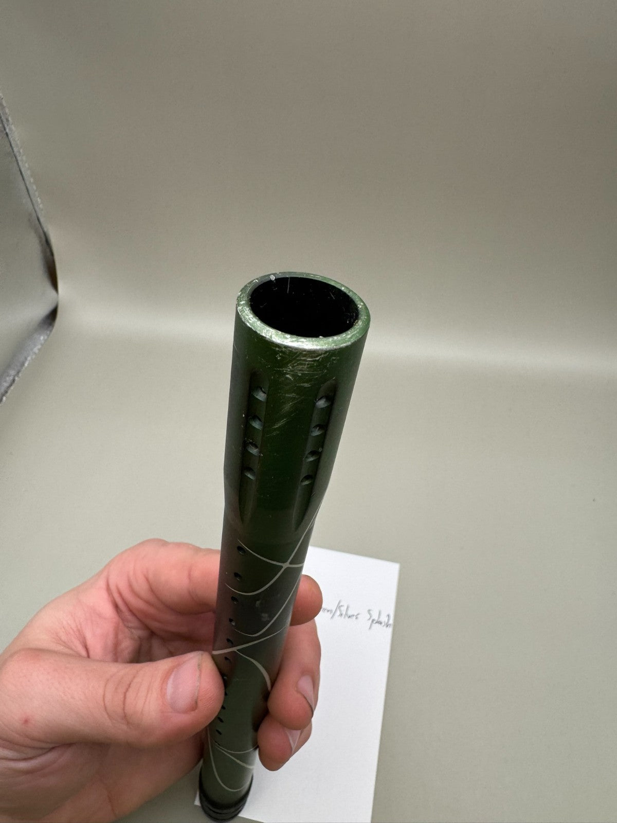 Dye UL Tip 16 inch-Green/Silver Splash