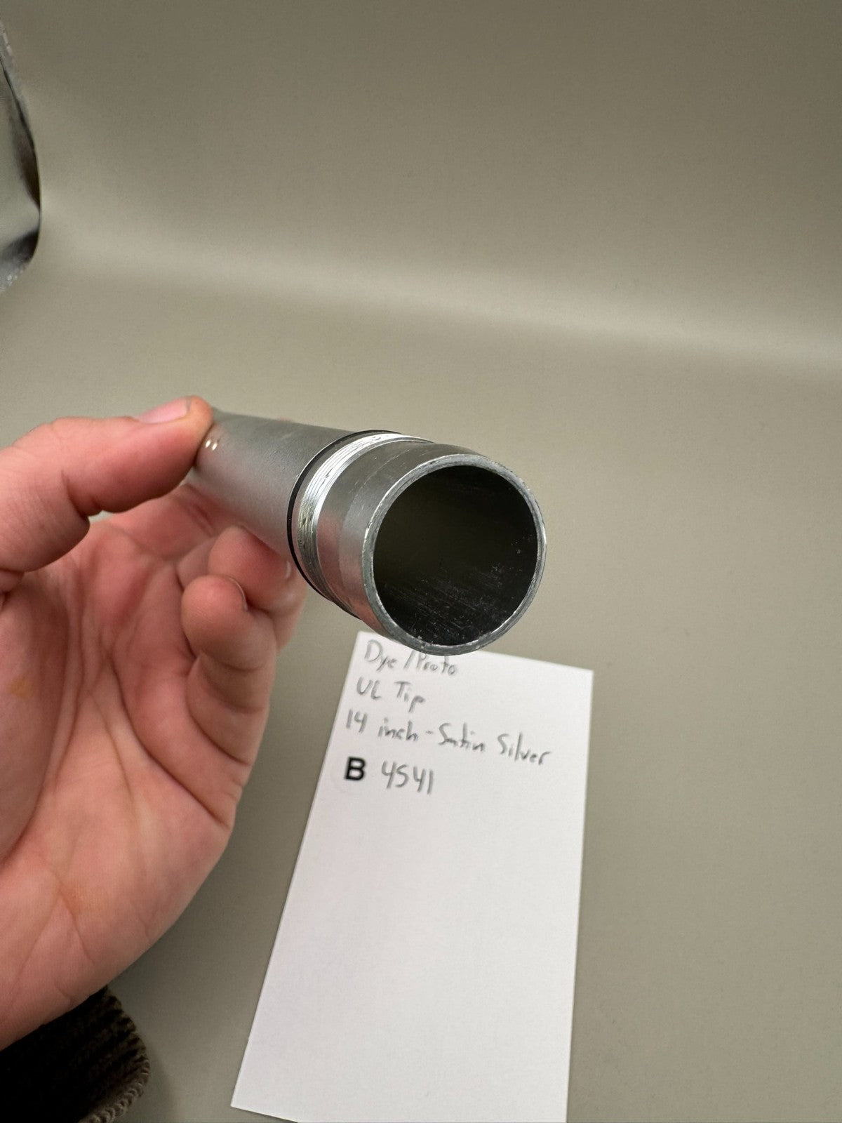 Dye/Proto UL Tip 14 inch-Satin Silver