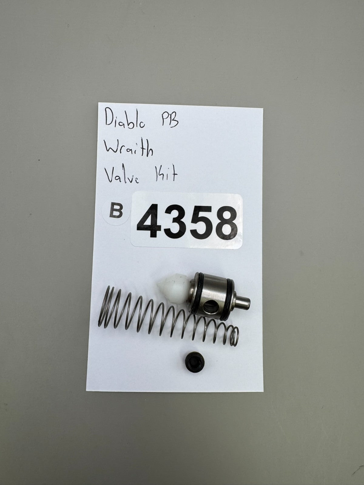 Diablo PB Wraith Valve Kit