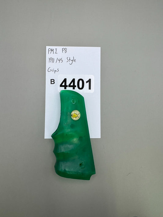 PMI PB 1911/45 Style Grips-Green