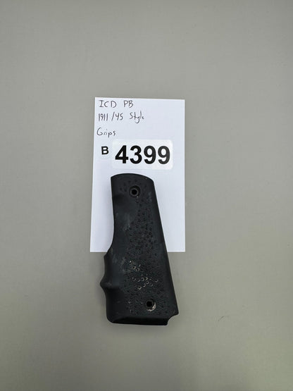 ICD PB 1911/45 Style Grips-Black