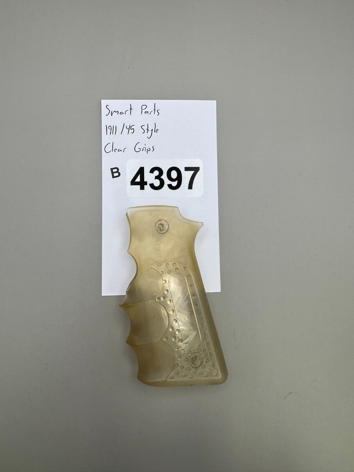 Smart Parts 1911/45 Style Clear Grips