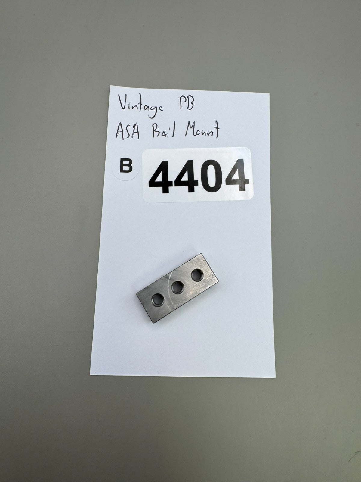 Vintage PB ASA Rail Mount-Silver