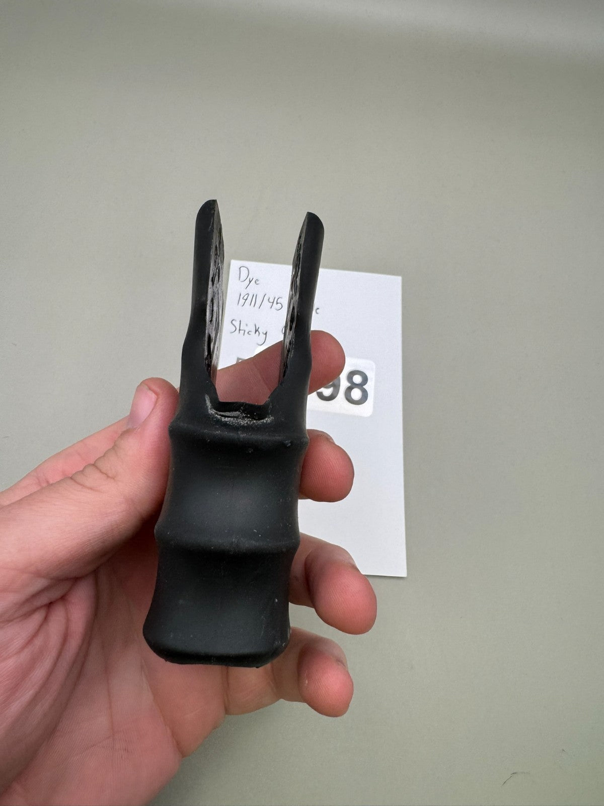 Dye 1911/45 Style Sticky Grips-Black