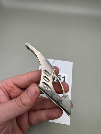 System X ASA Rail/Drop-Silver