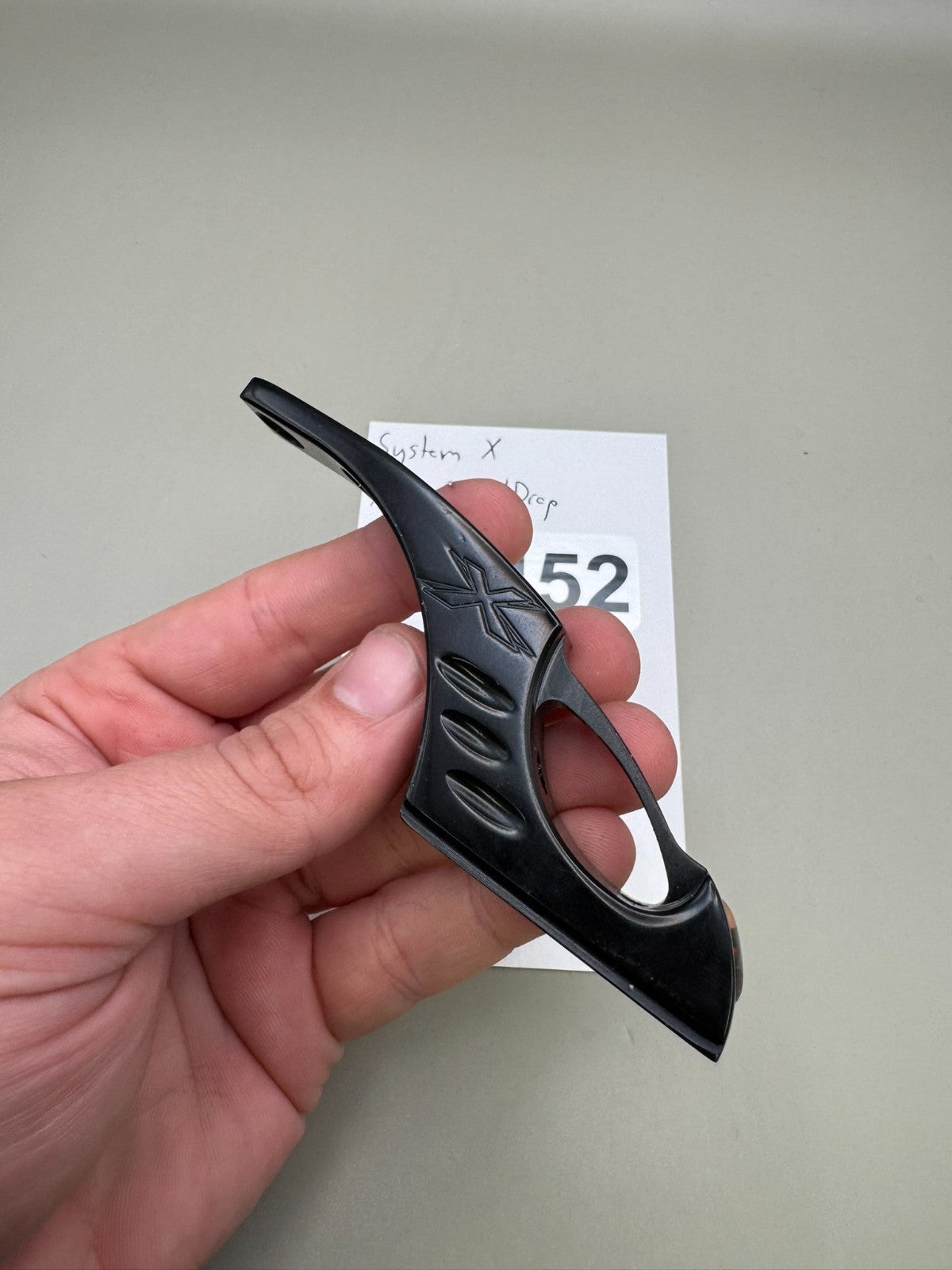 System X ASA Rail/Drop-Black