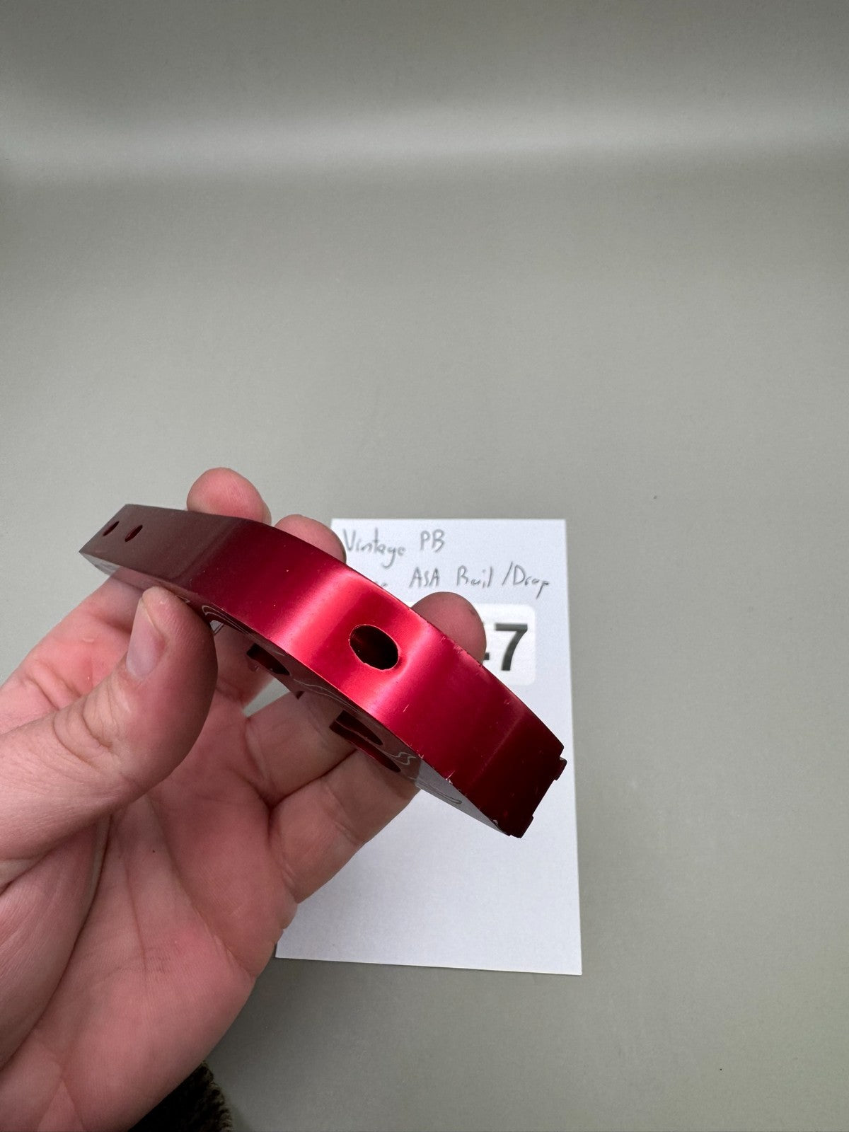 Vintage PB Flame ASA Rail/Drop-Red