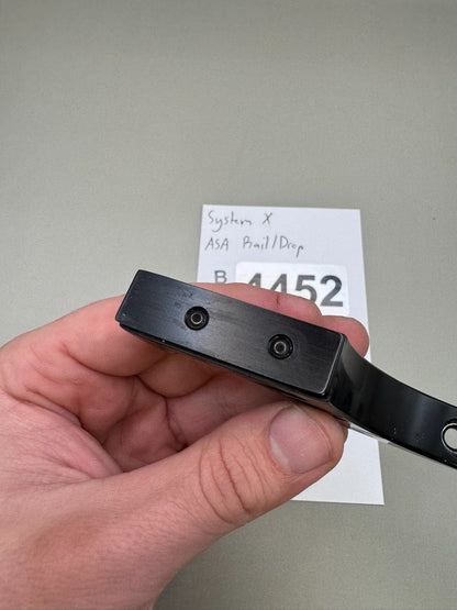 System X ASA Rail/Drop-Black