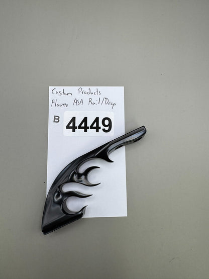 Custom Products Flame ASA Rail/Drop-Black