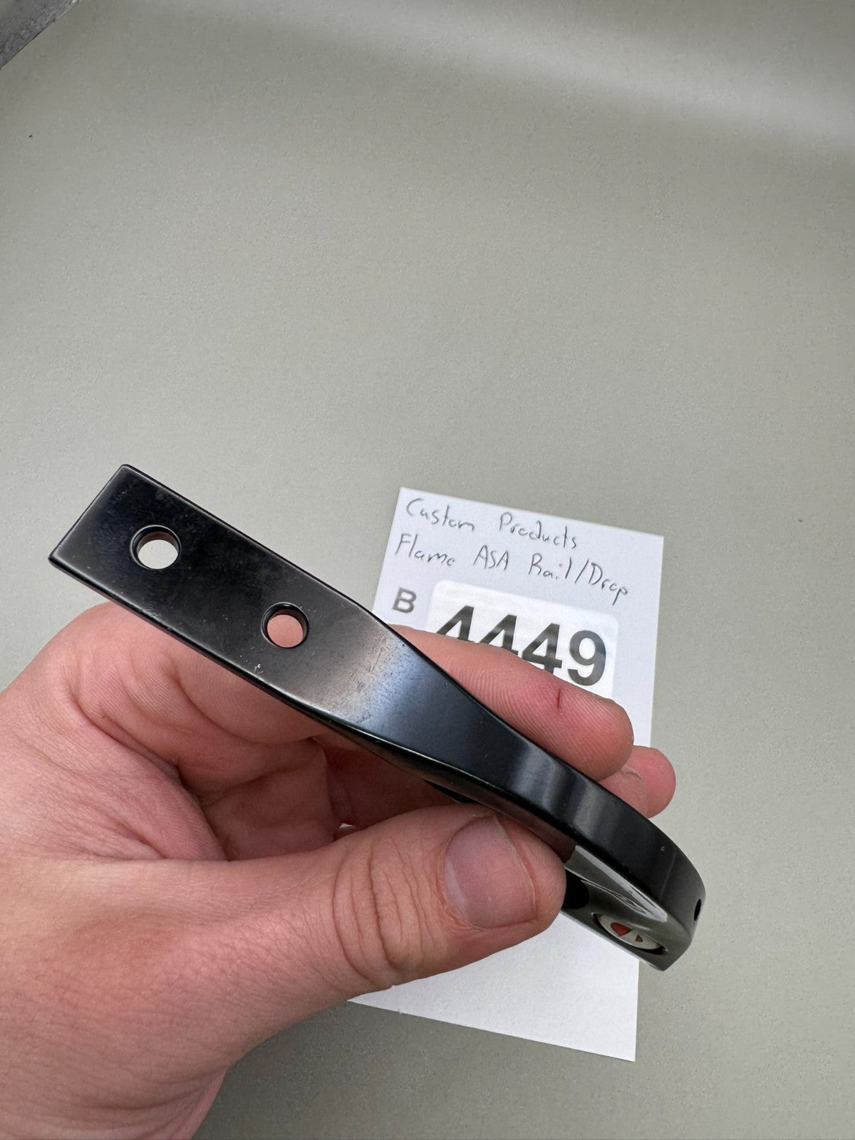 Custom Products Flame ASA Rail/Drop-Black