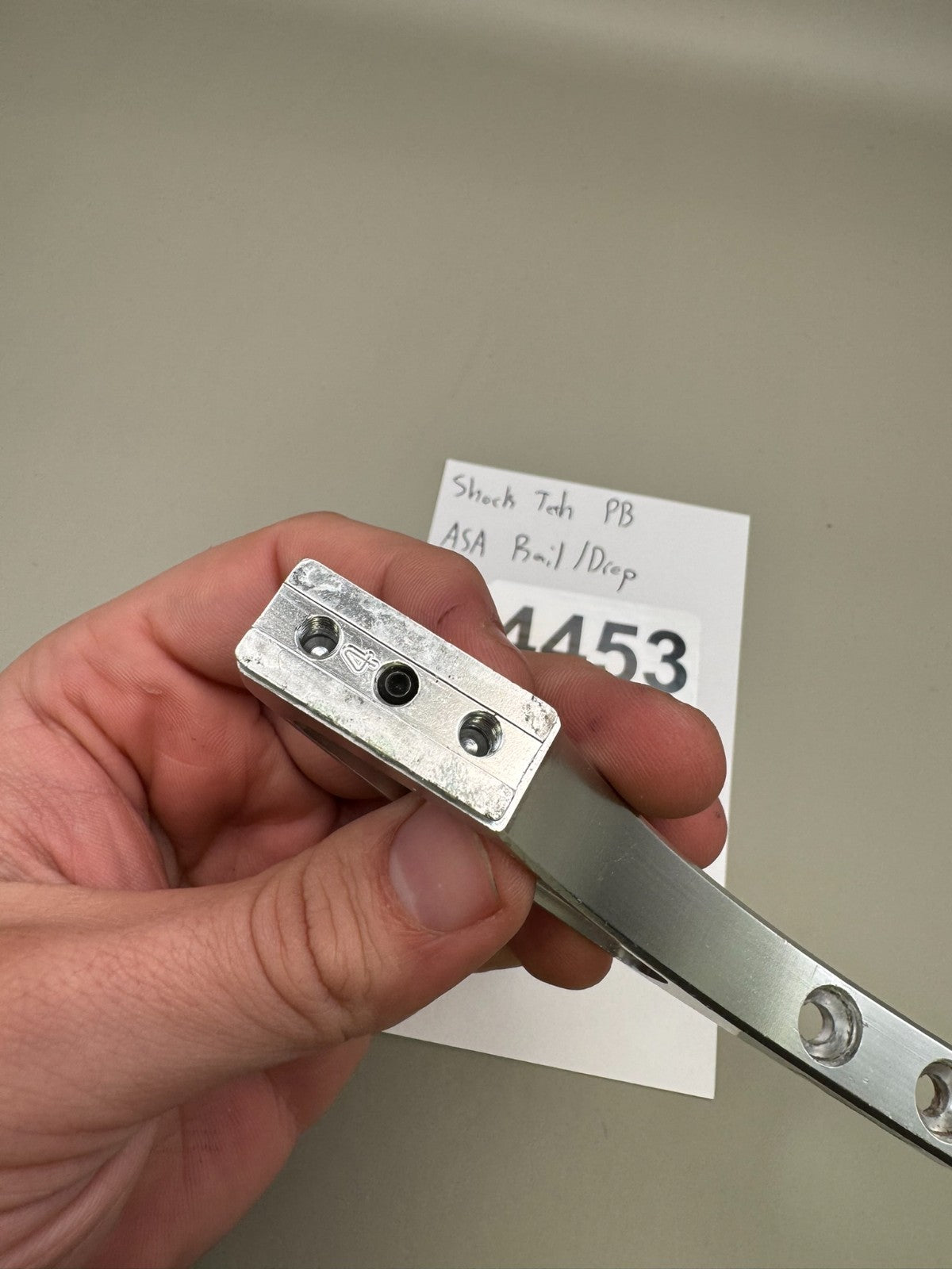Shock Tech PB ASA Rail/Drop-Silver